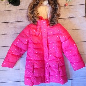 GIRLS winter coat, size 7